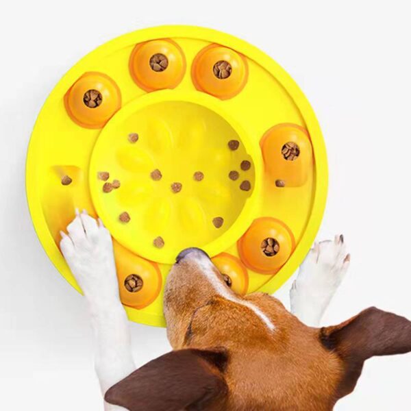 Dog Pets Puzzle Toys Slow Feeder Interactive Increase Puppy IQ Food Dispenser Slowly Eating NonSlip Bowl Pet Dogs Training Game - Image 4