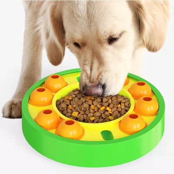 Dog Pets Puzzle Toys Slow Feeder Interactive Increase Puppy IQ Food Dispenser Slowly Eating NonSlip Bowl Pet Dogs Training Game - Image 5