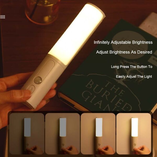 New Style Smart Human Body Induction Motion Sensor LED Night Light For Home Bed Kitchen Cabinet Wardrobe Wall Lamp - Image 8